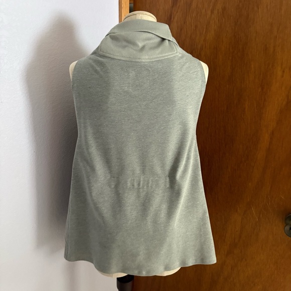 NIKE x JFS sz M Gray Green Tech Fleece Vest Cape Nikelab 718659 - Picture 4 of 14